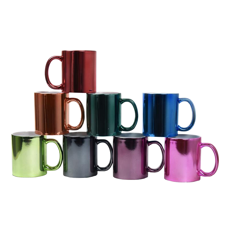ceramic neon mug in straight shape