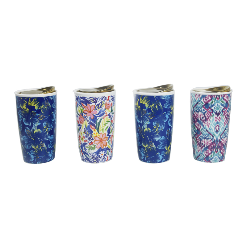 Ceramic and Solid Color Belly Shape Mug with Customized