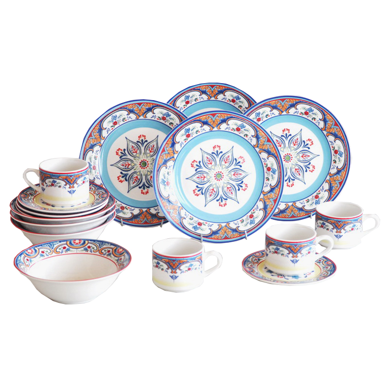 16pcs porcelain dinner set, ceramic dinner set