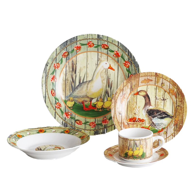 20pcs porcelain dinner set, ceramic dinner set